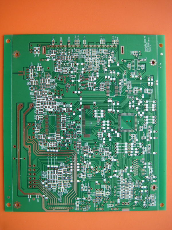 ENIG IPC4552 Поверхностная двусторонняя схема 2 слоя PCB для автомобильной аудиосистемы