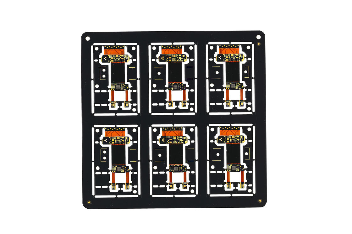 Эниг обработка многослойный Flex ПКБ жесткий Flex 0,5-10Mm Radius изгиба Fr4/Polyimide/Pet
