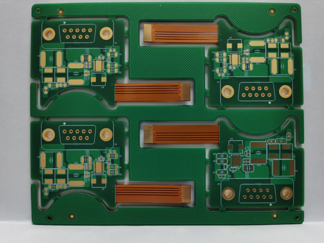 Sanforized Back Drill Rigid Flex PCB с Hasl Lf Поверхность 1-28 слоев Обработка Enig