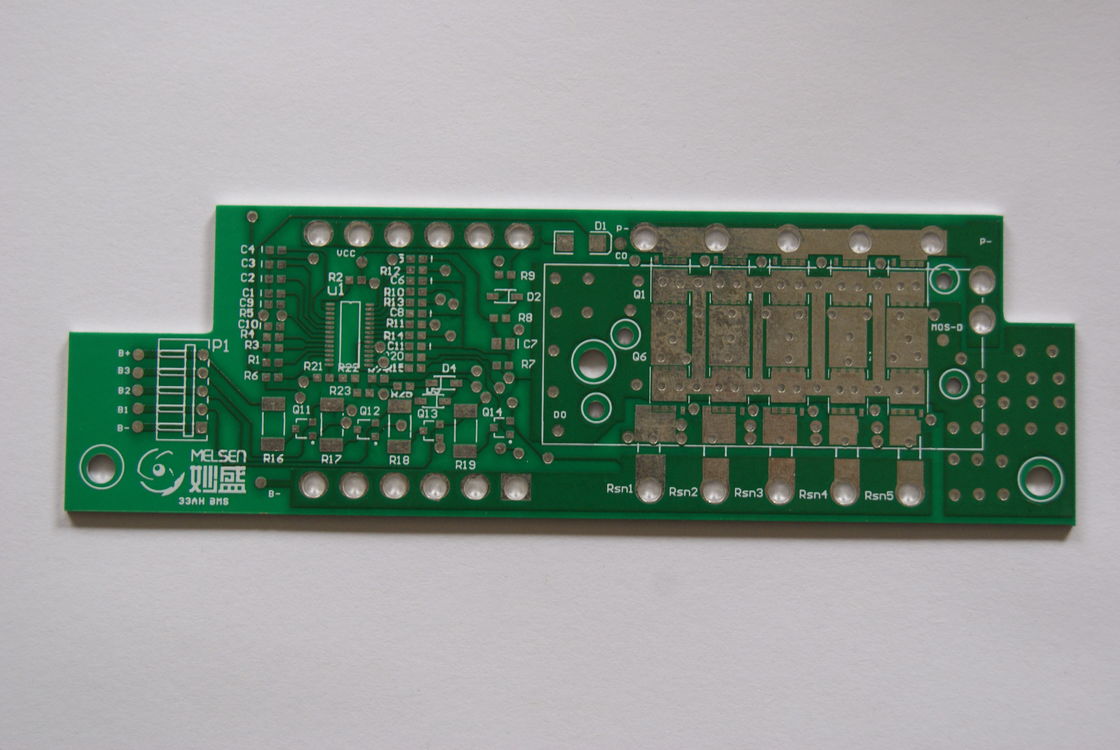 Алюминиевая основа IMS PCB с финишным покрытием HASL, минимальный мостик шелкографии 0,1 мм и контроль импеданса
