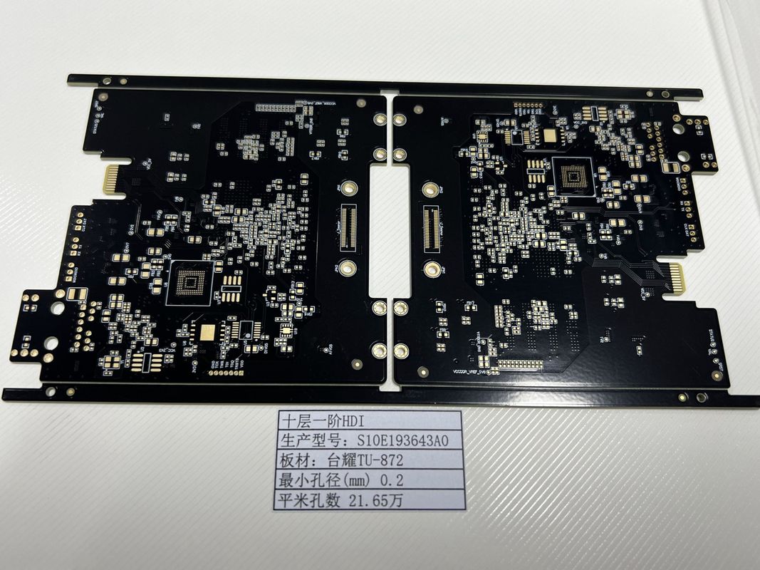 Специальная ламповая розетка высокой плотности межконнекторная плата PCB 10 слоев Tuc TU-872 1+N+1 Goldfinger 30U
