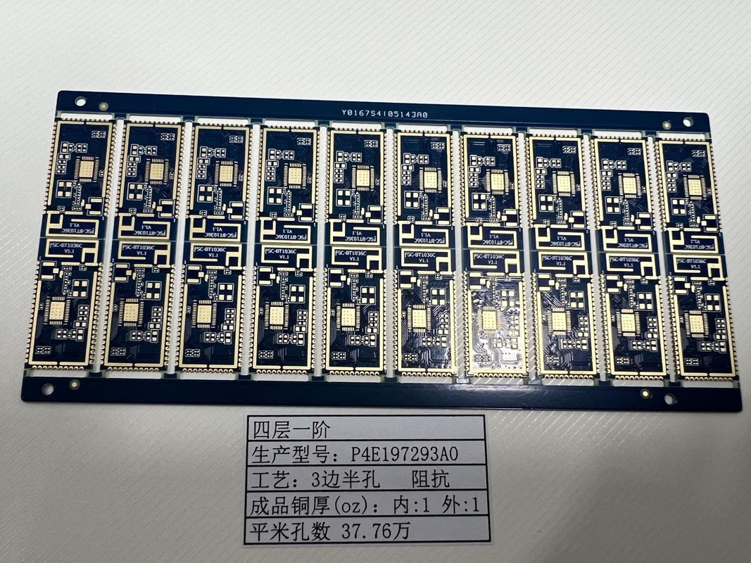Fr4 It180 HDI PCB Board 4-20 слоев 0.1Mm Min Размер отверстия ISOLA 370HR