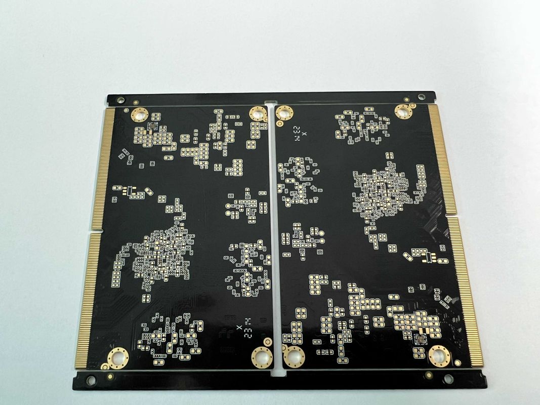 Высокое соотношение 10 1 HDI PCB-карта с расстоянием P1.5 и 0,3 мм Min. Bga Pitch