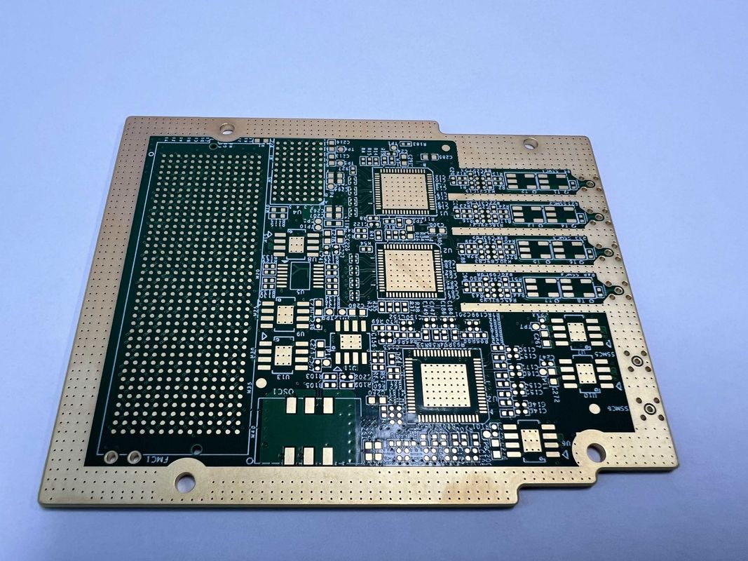 Многослойная печатная плата (PCB) для поверхностного монтажа с иммерсионным покрытием, высокоскоростная, с межслойным расстоянием 0,15 мм и 8 слоями, толщина 0,4-3,2 мм
