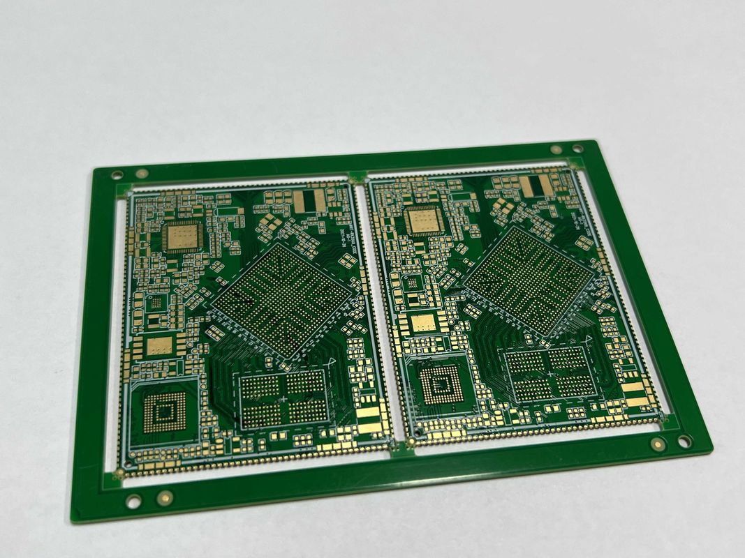 Да Контроль импедантности HDI PCB-карта с полуотвором и минимальным размером отверстия 0,15 мм