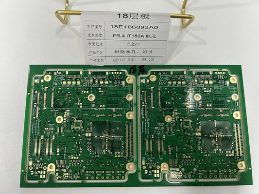 Плотность соединителя 6-32L HDI PCB Board 3/3 Mil с 0,25 мм BGA IT180 ENIG3-8u