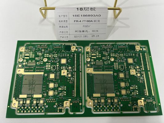 FR4 IT180 18Склады 3+N+3 HDI прототип платы для печатных плат с отверстием 3/3Mil следы X RAY протестированный HDI быстрый поворот ENIG